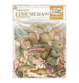 STAMPERIA STAMPERIA COZY FAMILY ÉPHÉMÈRE DÉCOUPAGES EN PAPIER
