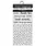 STAMPERIA STAMPERIA COZY FAMILY WRITINGS AND DOTS 12x25cm STENCIL
