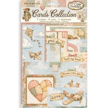 STAMPERIA STAMPERIA COZY FAMILY CARDS COLLECTION