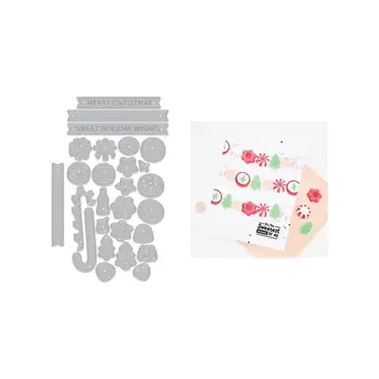HERO ARTS HERO ARTS CARLY TEE CANDY KEBOB CHRISTMAS ADD-ON DIE SET