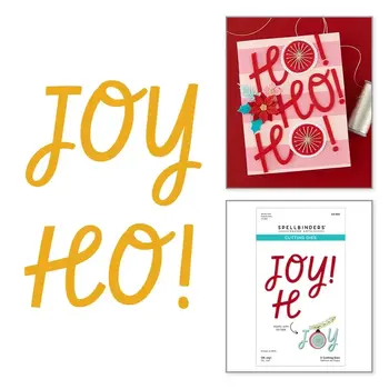SPELLBINDERS SPELLBINDERS OH JOY! ETCHED DIE SET