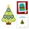 SPELLBINDERS SPELLBINDERS OH CHRISTMAS STITCH ETCHED DIE SET
