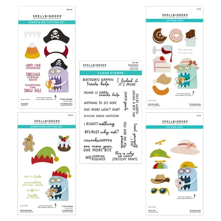 SPELLBINDERS SPELLBINDERS OBJECTIFS DE COLLATION JE VEUX TOUT