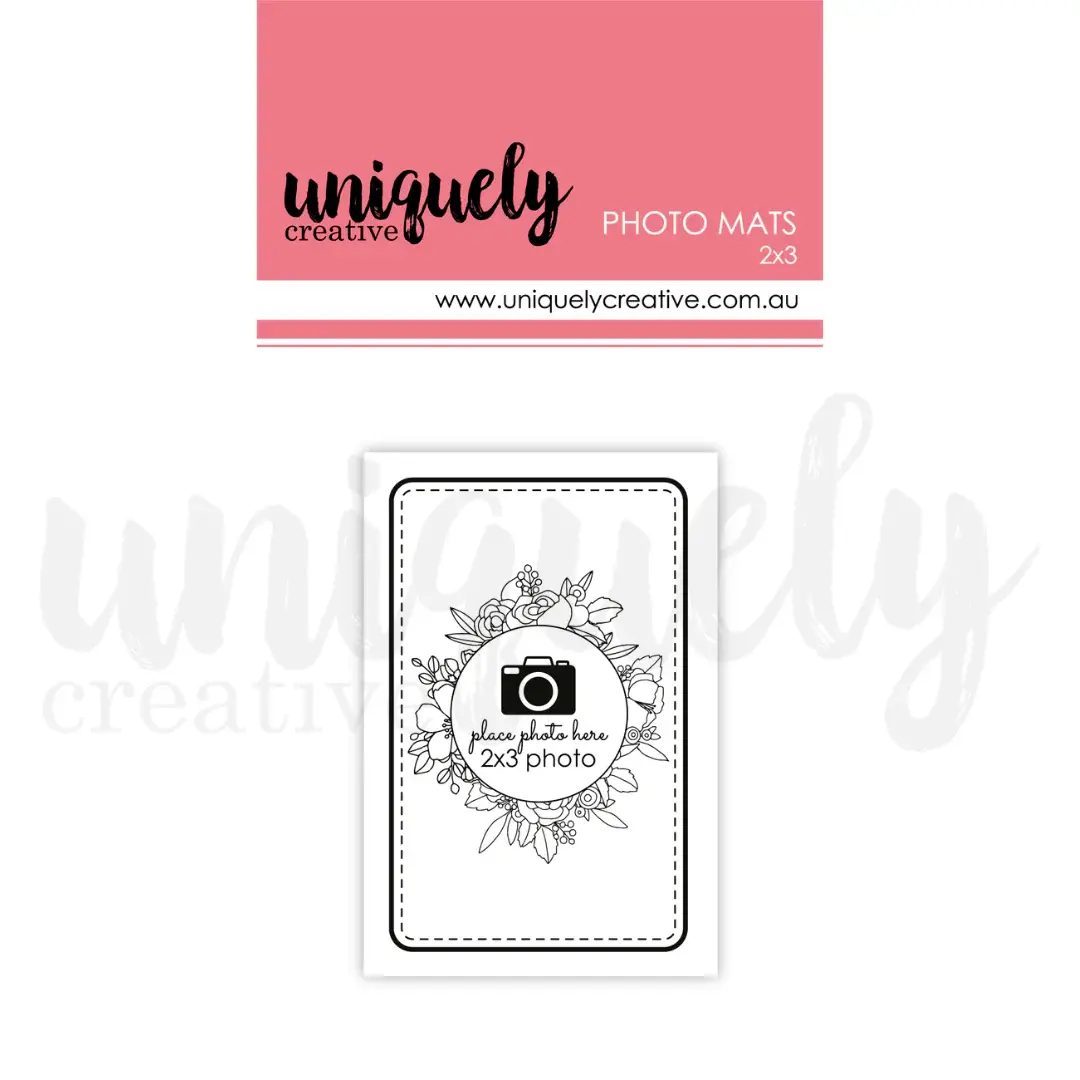 UNIQUELY CREATIVE UNIQUELY CREATIVE 2x3 TAPIS DE PHOTO