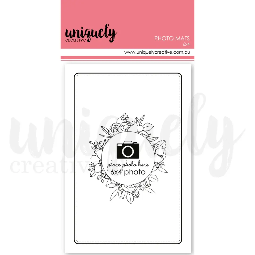 UNIQUELY CREATIVE UNIQUELY CREATIVE 6x4 TAPIS DE PHOTO