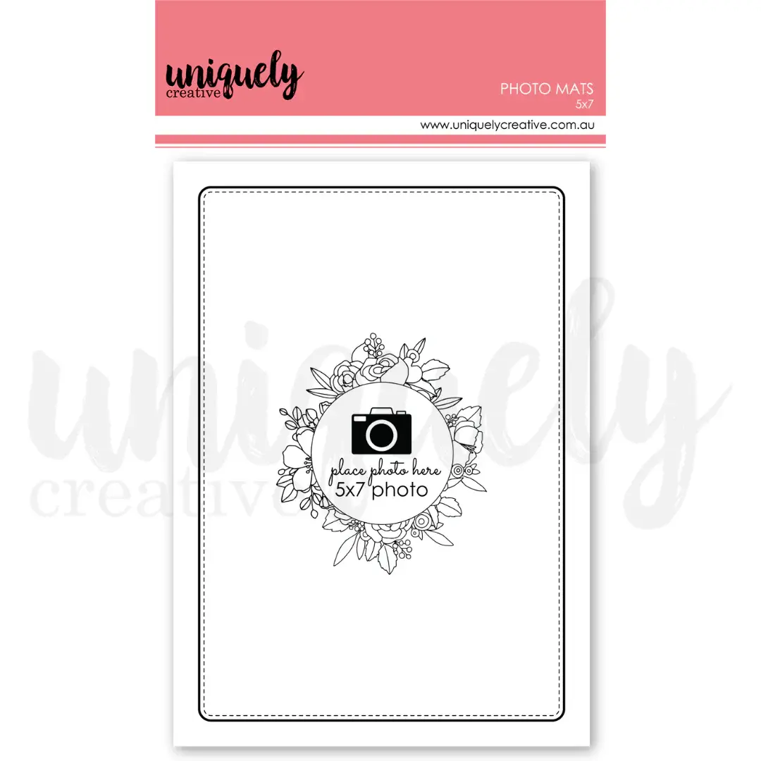 UNIQUELY CREATIVE UNIQUELY CREATIVE 5x7 PHOTO MATS