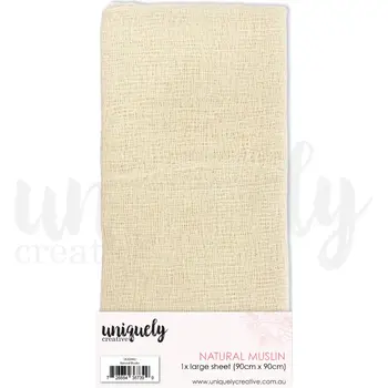 UNIQUELY CREATIVE UNIQUELY CREATIVE NATURAL MUSLIN