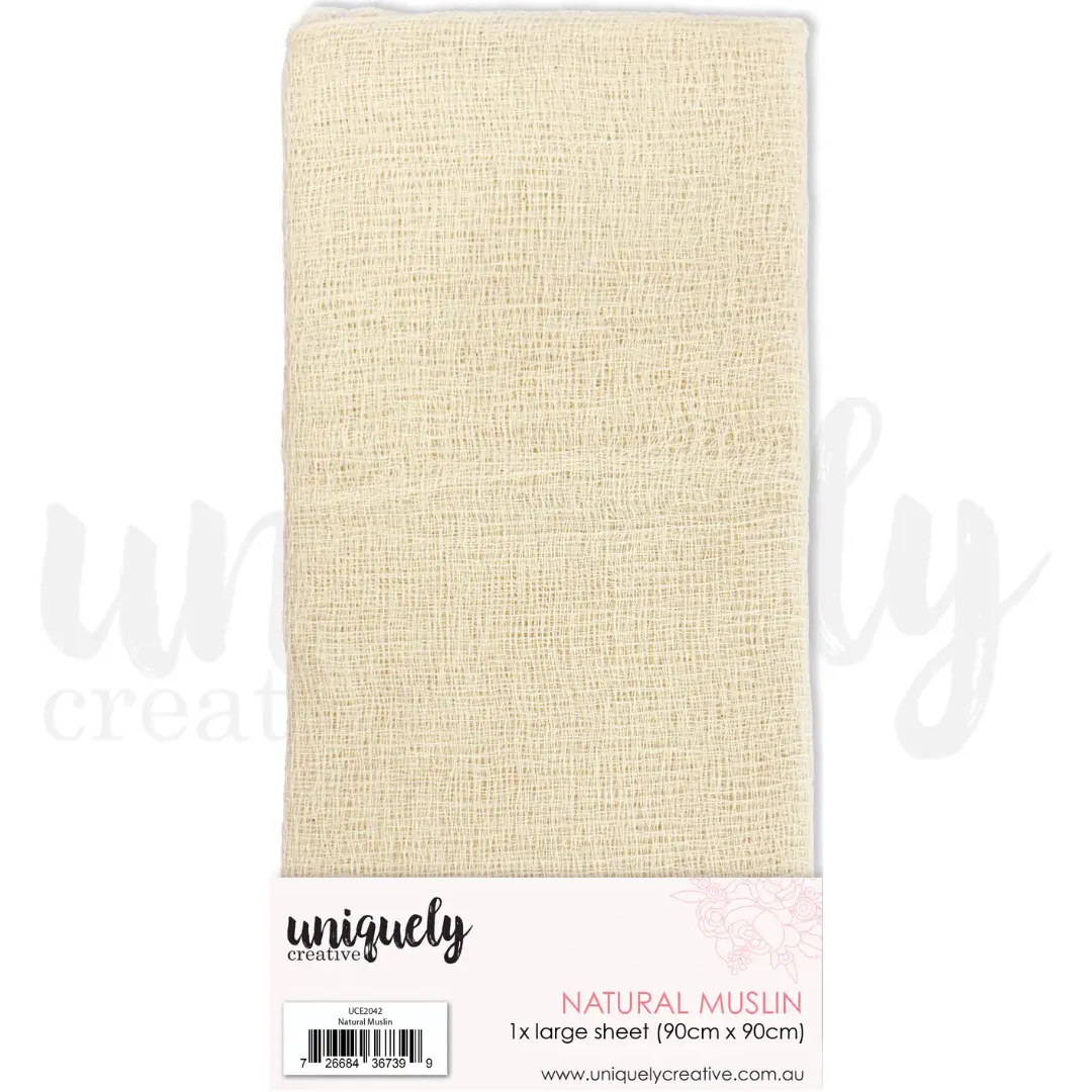 UNIQUELY CREATIVE UNIQUELY CREATIVE MOUSSELINE NATURELLE