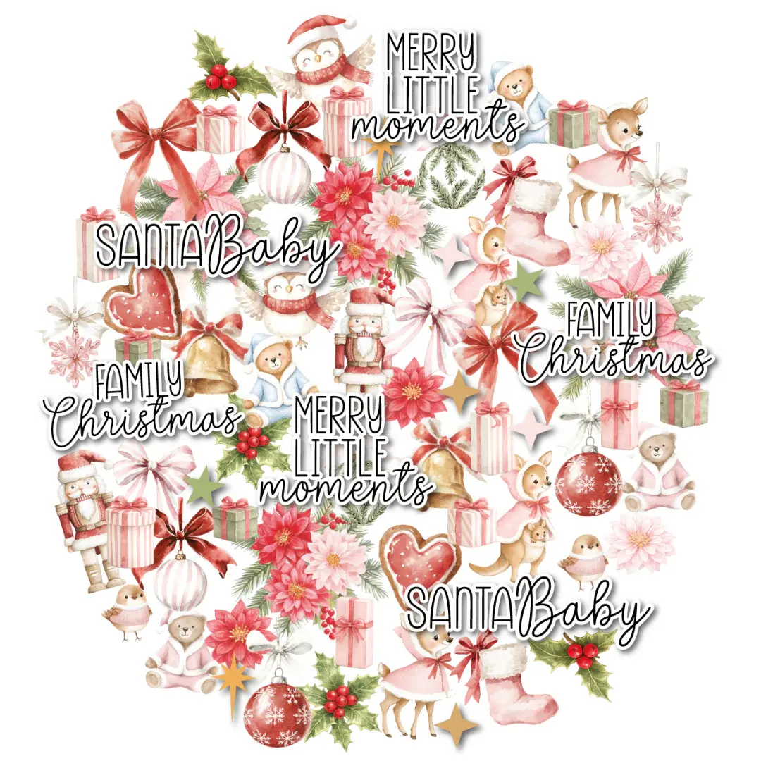 UNIQUELY CREATIVE UNIQUELY CREATIVE LITTLE FESTIVE THINGS COUPES CRÉATIVES DÉCOUPÉS
