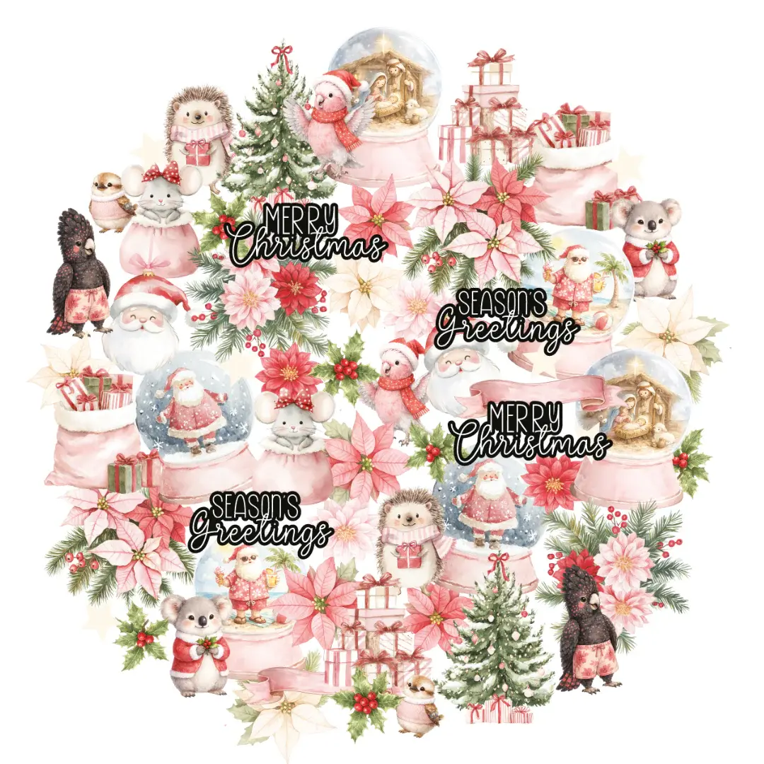 UNIQUELY CREATIVE UNIQUELY CREATIVE LITTLE FESTIVE THINGS CARD MAKING CREATIVE CUTS DIE CUTS