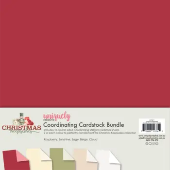 UNIQUELY CREATIVE UNIQUELY CREATIVE CHRISTMAS KEEPSAKES 12x12 LOT DE PAPIER CARTONNÉ