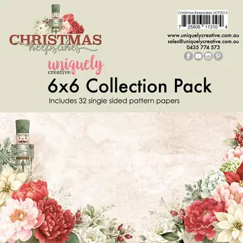UNIQUELY CREATIVE UNIQUELY CREATIVE CHRISTMAS KEEPSAKES 6x6 COLLECTION