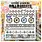 AALL & CREATE AALL & CREATE AZ LINE #279 TOUT EN FRISES 6X6 POCHOIR