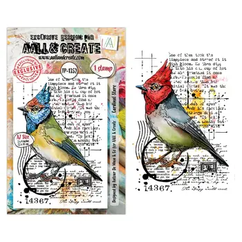 AALL & CREATE AALL & CREATE AUTOUR DE MWA #1352 CARDINALE REGARD A7 TAMPON CLAIR
