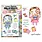 AALL & CREATE AALL & CREATE JANET KLEIN #1498 CARD MAKER A7 CLEAR STAMP SET