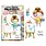 AALL & CREATE AALL & CREATE JANET KLEIN #1500 PAINT HAPPY A7 CLEAR STAMP SET