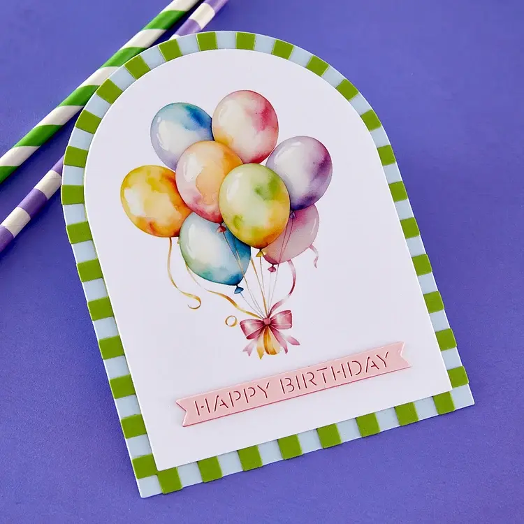 SPELLBINDERS SPELLBINDERS COLOR BLOCK ACCENT ARCHES ETCHED DIE SET
