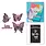 SPELLBINDERS SPELLBINDERS BETTERPRESS BRIGHT BUTTERFLIES PRESS + FOIL PLATES AND DIE SET