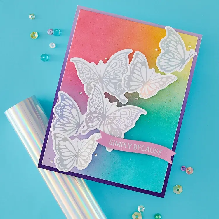 SPELLBINDERS SPELLBINDERS BETTERPRESS SIGNATURE SENTIMENTS PRESS + FOIL PLATES AND DIE SET
