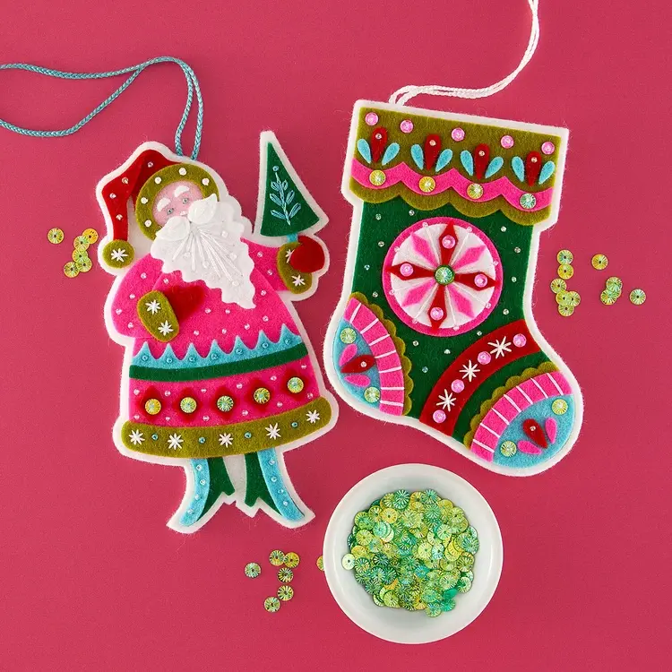 SPELLBINDERS SPELLBINDERS LOLLI & GRACE FESTIVE STOCKING ETCHED DIE SET