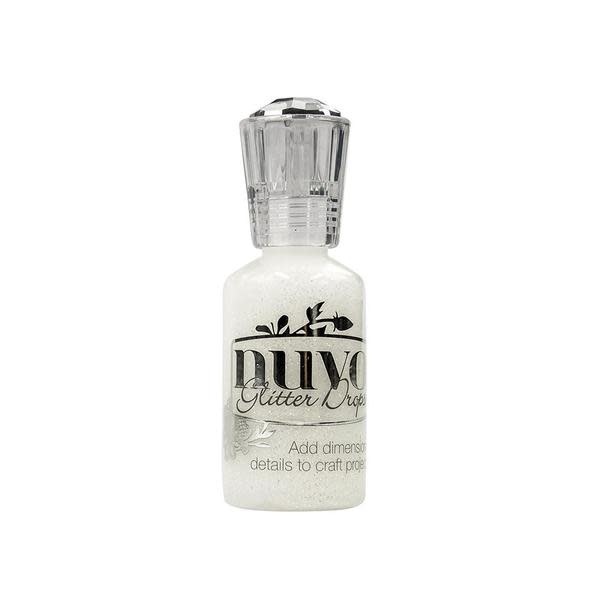 TONIC TONIC STUDIOS NUVO GLITTER DROPS WHITE BLIZZARD 1OZ