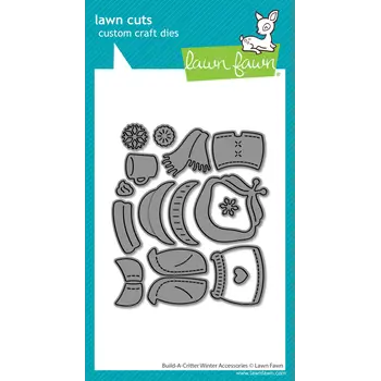 LAWN FAWN LAWN FAWN BUILD-A-CRITTER WINTER ACCESSORIES DIE SET
