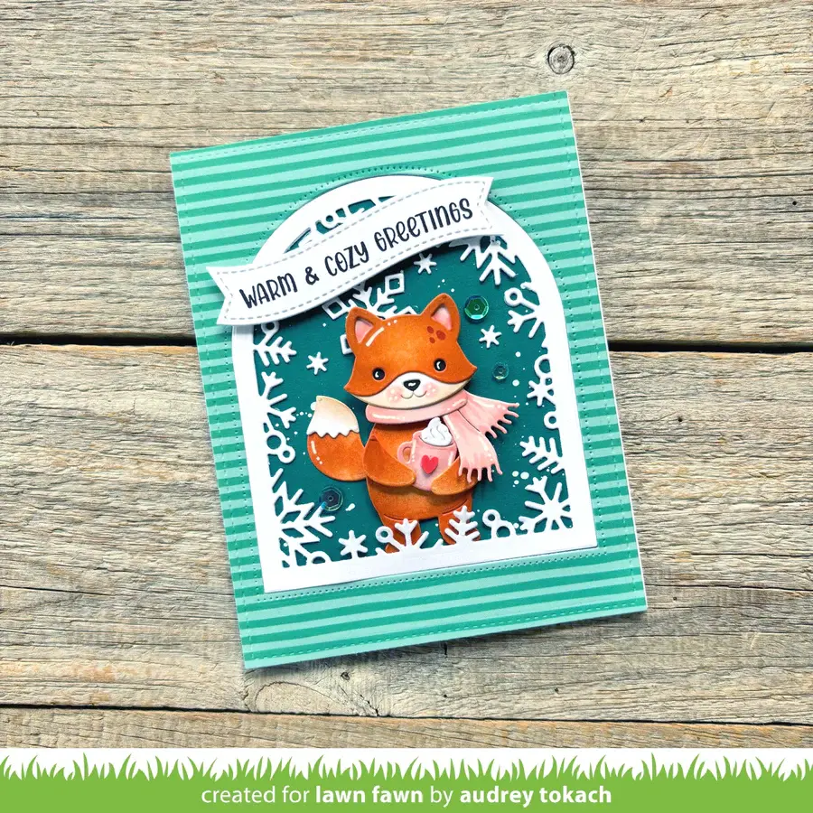 LAWN FAWN LAWN FAWN BUILD-A-CRITTER WINTER ACCESSORIES DIE SET