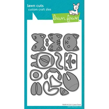 LAWN FAWN LAWN FAWN BUILD-A-CAT DIE SET
