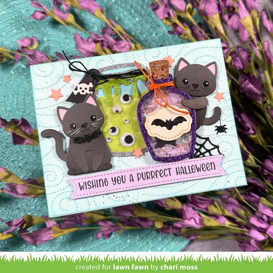 LAWN FAWN LAWN FAWN BUILD-A-CAT DIE SET