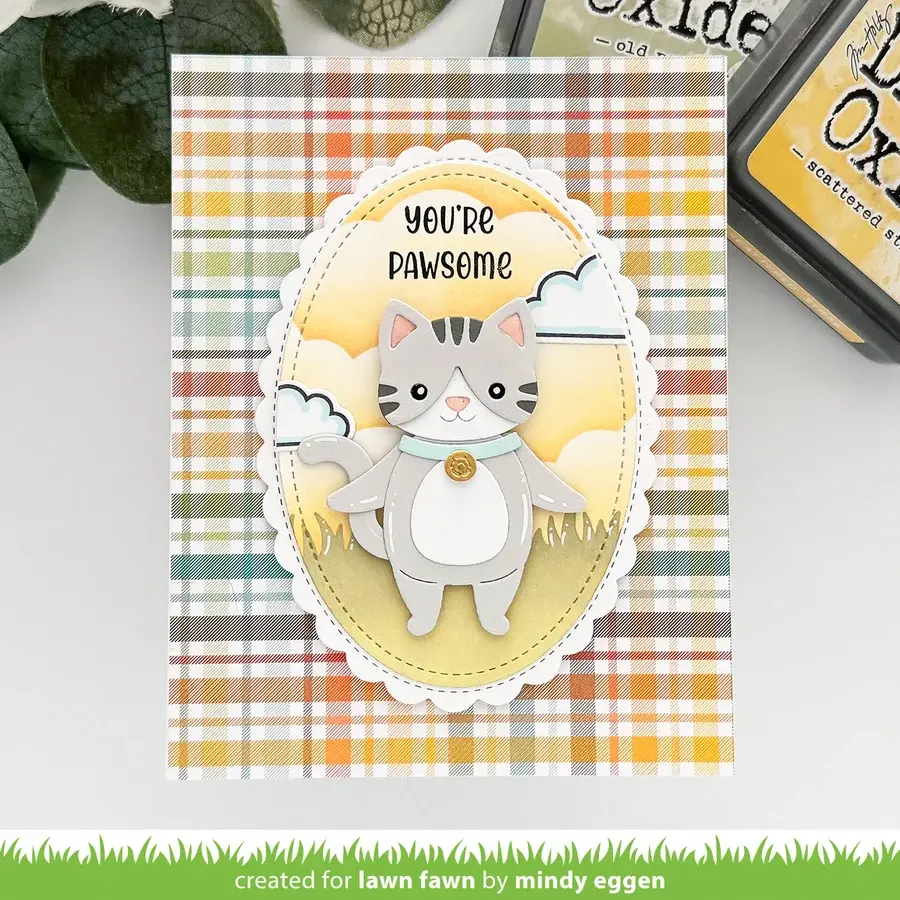 LAWN FAWN LAWN FAWN BUILD-A-CAT DIE SET