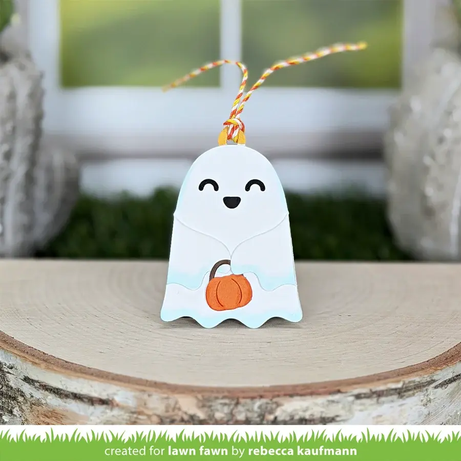 LAWN FAWN LAWN FAWN HAPPY GHOST TAG DIE SET