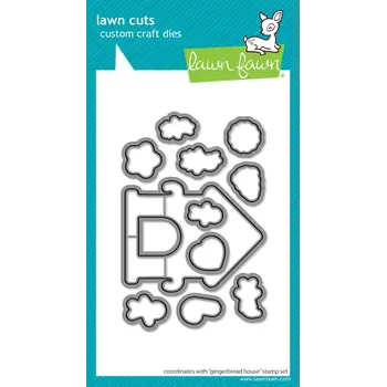 LAWN FAWN LAWN FAWN GINGERBREAD HOUSE DIE SET