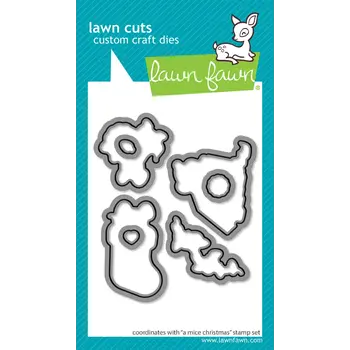 LAWN FAWN LAWN FAWN A MICE CHRISTMAS DIE SET