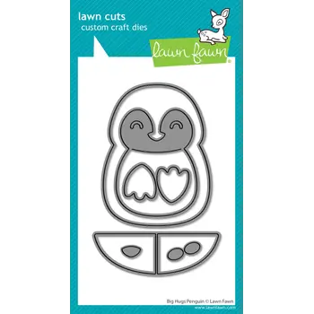 LAWN FAWN LAWN FAWN BIG HUGS PENGUIN DIE SET
