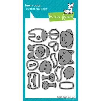 LAWN FAWN LAWN FAWN BUILD-A-DOG DIE SET