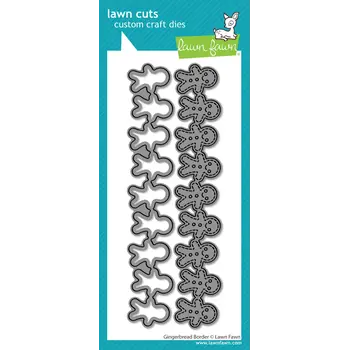 LAWN FAWN LAWN FAWN GINGERBREAD BORDER DIE SET