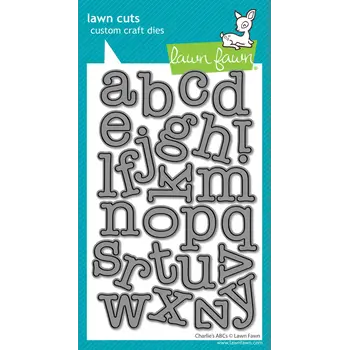 LAWN FAWN LAWN FAWN CHARLIE'S ABCS DIE SET