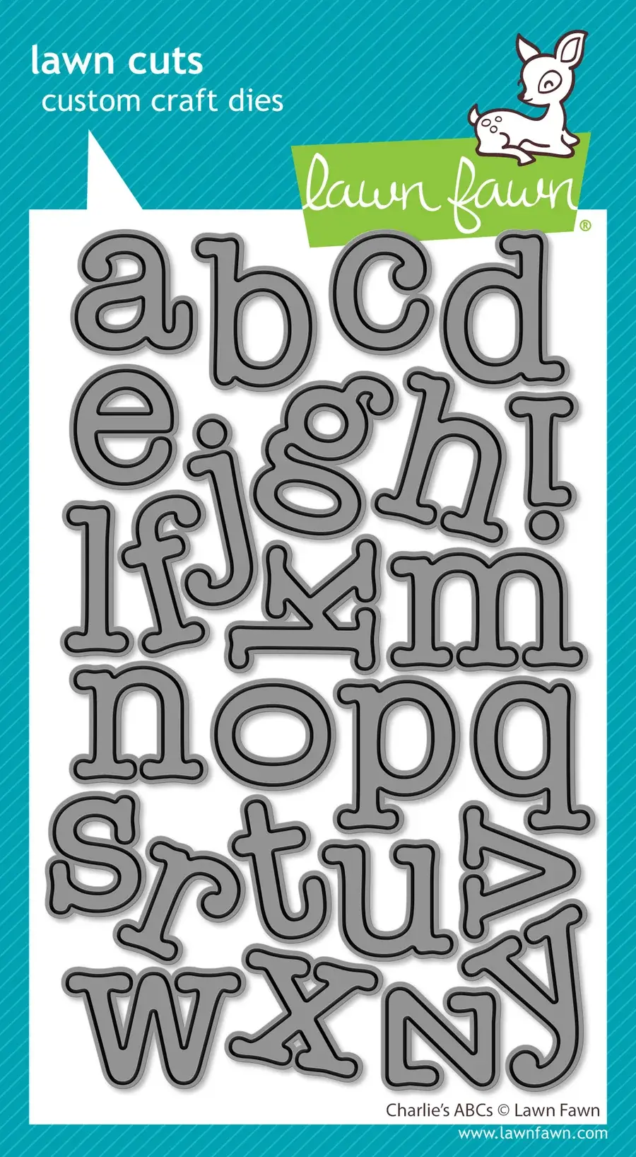 LAWN FAWN LAWN FAWN CHARLIE'S ABCS DIE SET