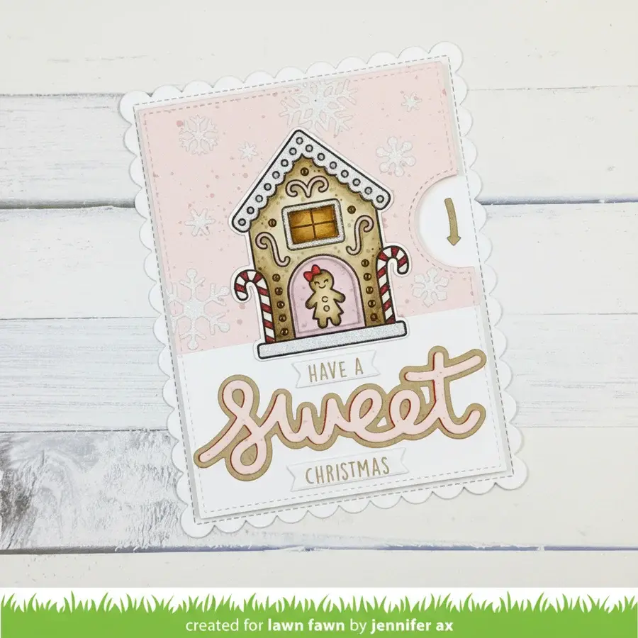 LAWN FAWN LAWN FAWN SCRIPTY SWEET OUTLINE ADD-ON DIE