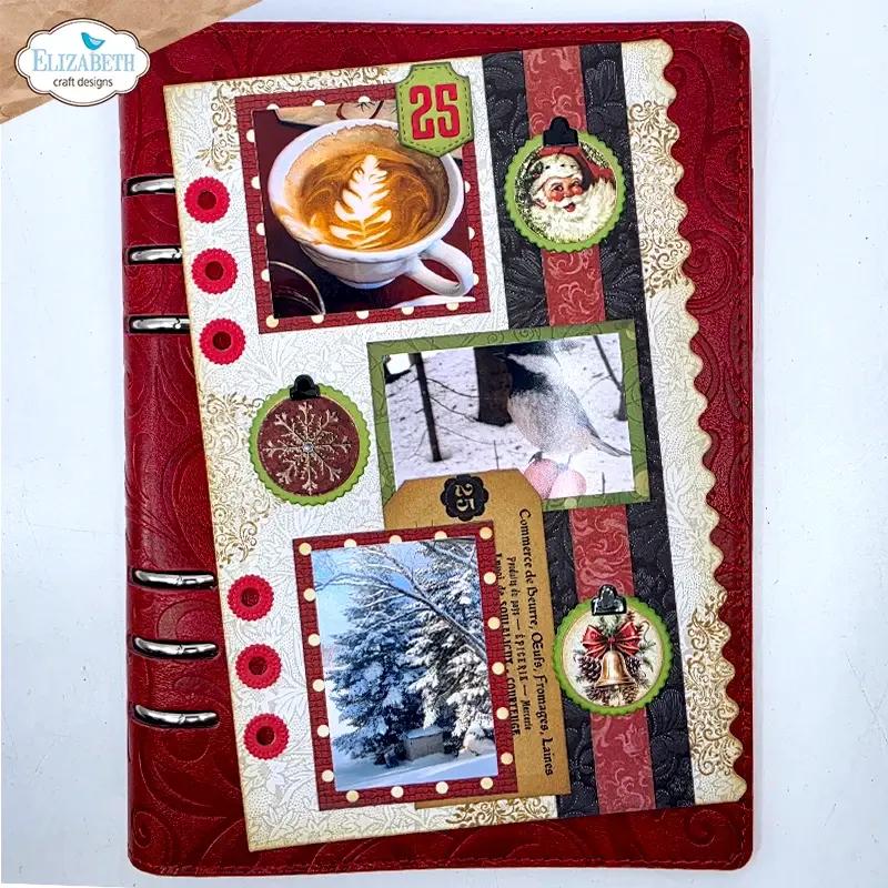 ELIZABETH CRAFT DESIGNS ELIZABETH CRAFT DESIGNS EVERYDAY MEMORIES COMFY COZY ROUNDED CORNER SQUARE PAGE ASSORTMENT DIE SET