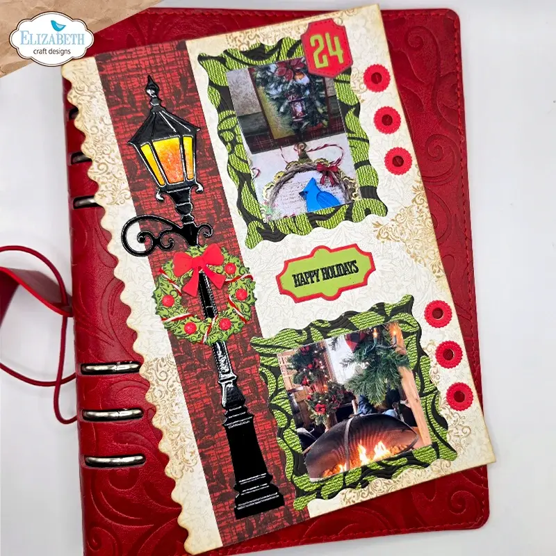 ELIZABETH CRAFT DESIGNS ELIZABETH CRAFT DESIGNS EVERYDAY MEMORIES COMFY COZY WAVY PAGE & LAMPPOST DIE SET