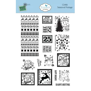 ELIZABETH CRAFT DESIGNS ELIZABETH CRAFT DESIGNS EVERYDAY MEMORIES COMFY COZY SEASONAL POSTAGE CLEAR STAMP SET