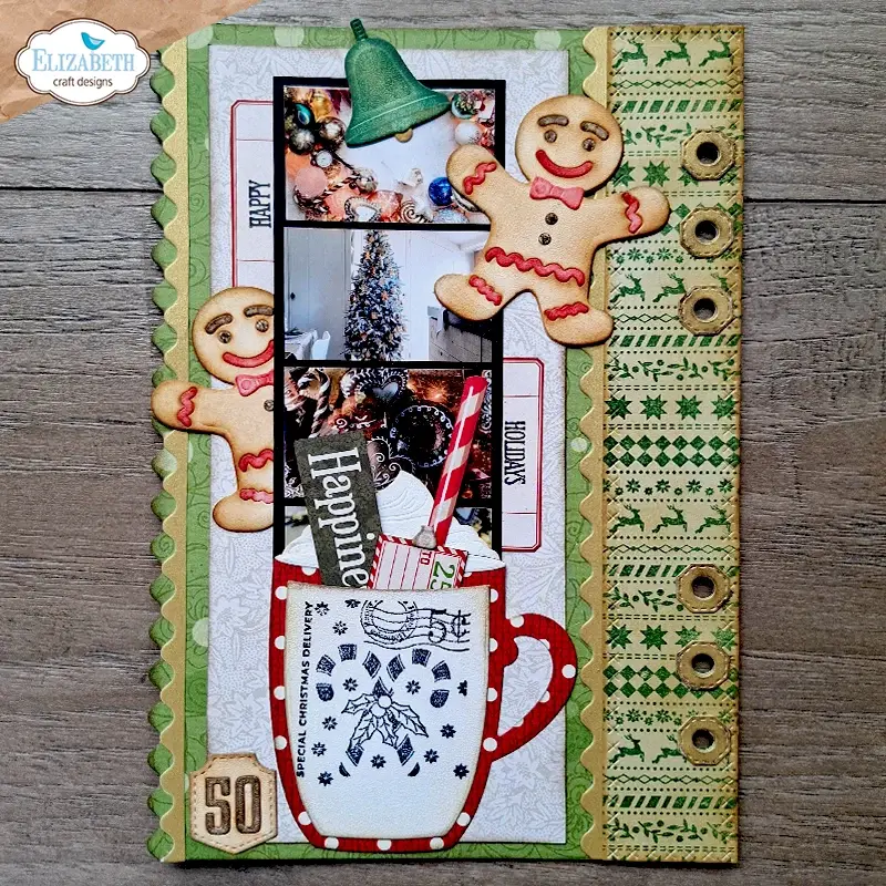 ELIZABETH CRAFT DESIGNS ELIZABETH CRAFT DESIGNS EVERYDAY MEMORIES COMFY COZY SEASONAL POSTAGE CLEAR STAMP SET