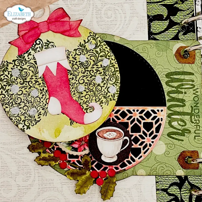 ELIZABETH CRAFT DESIGNS ELIZABETH CRAFT DESIGNS EVERYDAY MEMORIES COMFY COZY SEASONAL TEXTURES CLEAR STAMP SET