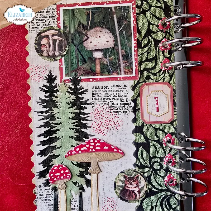 ELIZABETH CRAFT DESIGNS ELIZABETH CRAFT DESIGNS EVERYDAY MEMORIES COMFY COZY SEASONAL TEXTURES CLEAR STAMP SET