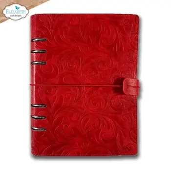 ELIZABETH CRAFT DESIGNS ELIZABETH CRAFT DESIGNS EVERYDAY MEMORIES MEMORY BINDER FESTIVE RED EMBOSSED