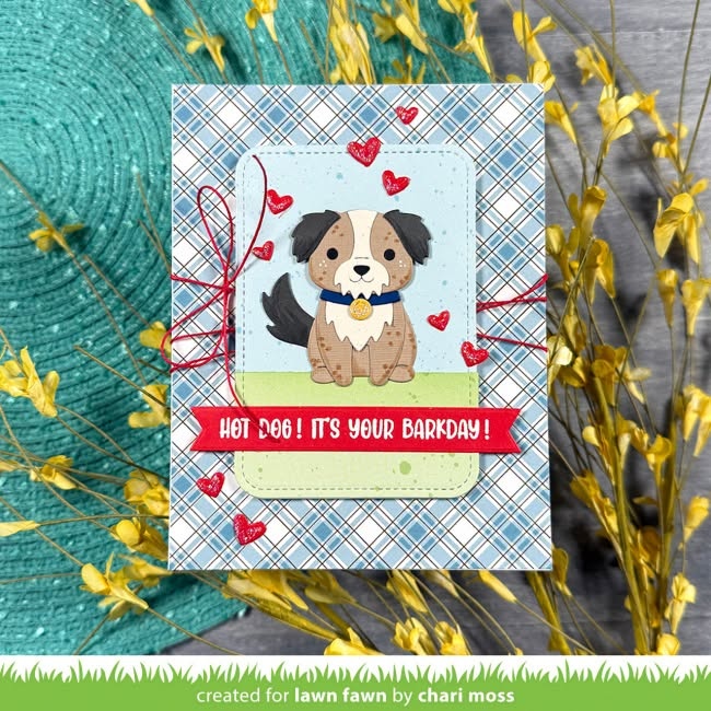 LAWN FAWN LAWN FAWN BUILD-A-DOG DIE SET