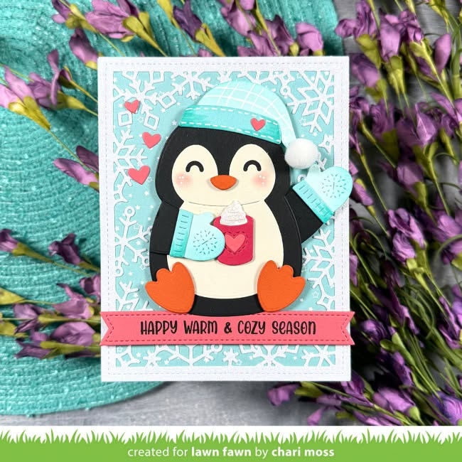LAWN FAWN LAWN FAWN BIG HUGS PENGUIN DIE SET