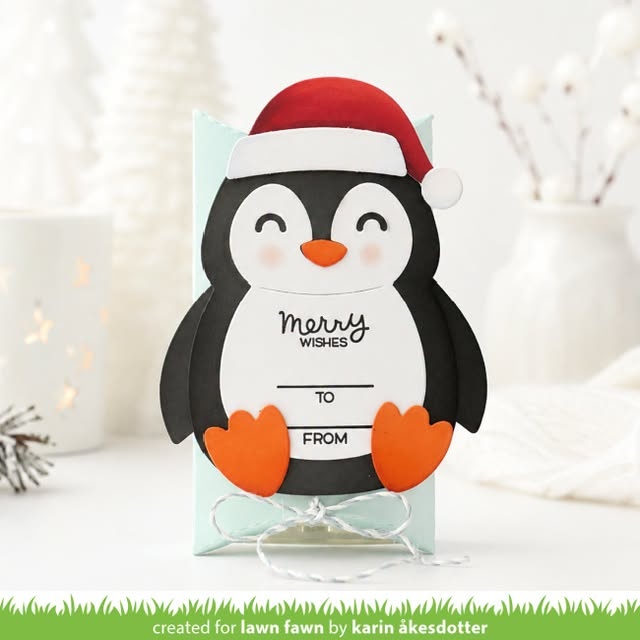 LAWN FAWN LAWN FAWN BIG HUGS PENGUIN DIE SET