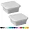 GLASSBOARD STUDIO GLASSBOARD STUDIO SNOW WHITE MINIBAR MAGNETS 2/PK